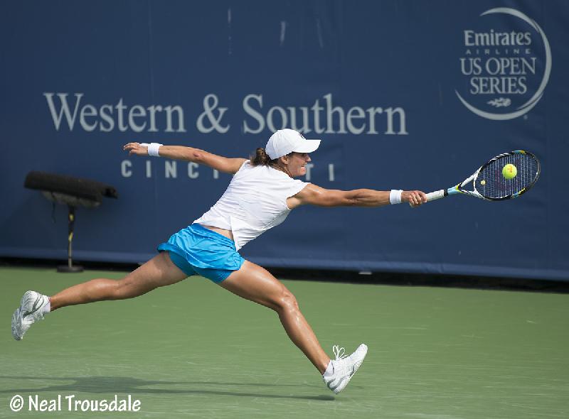 Monica Niculescu - galerie foto exclusiva de la Western & Southern Open - Cincinnati